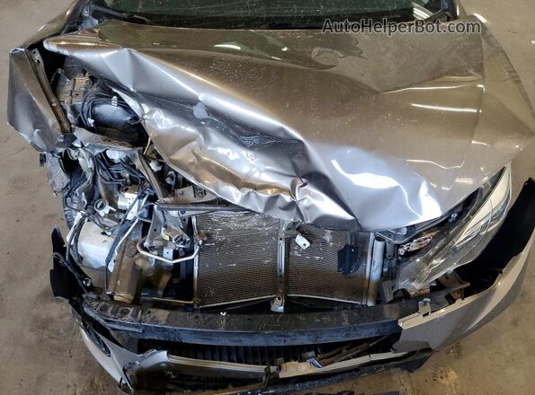 2T1BURHE3KC206696 2019 TOYOTA COROLLA Gray Вид задньої частини салону
