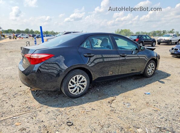 2T1BURHE3KC209789 2019 TOYOTA COROLLA Black Tył prawy
