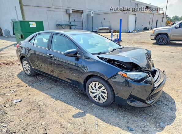 2T1BURHE3KC209789 2019 TOYOTA COROLLA Black Przód prawy