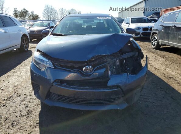 2T1BURHE4GC611103 2016 TOYOTA COROLLA Gray Vista frontal