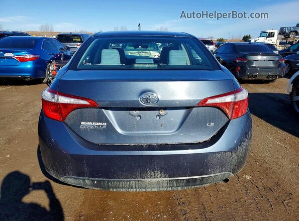2T1BURHE4GC611103 2016 TOYOTA COROLLA Gray Vista trasera