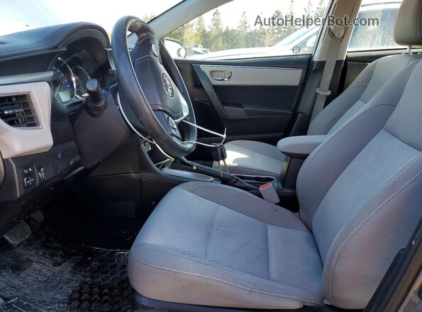 2T1BURHE4GC611103 2016 TOYOTA COROLLA Gray Vista interior delantera