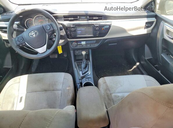 2T1BURHE4GC725456 2016 TOYOTA COROLLA Blue Vista del salpicadero