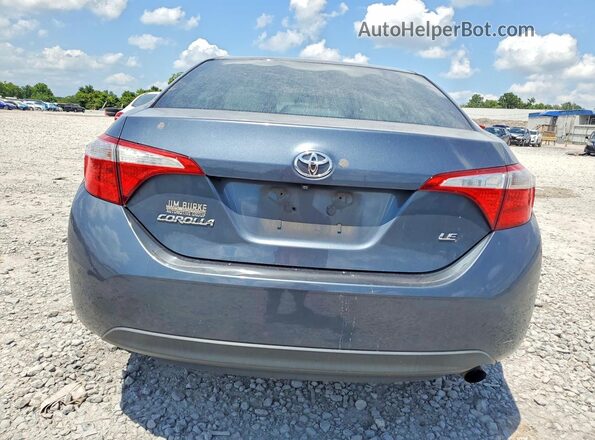 2T1BURHE4GC725456 2016 TOYOTA COROLLA Blue Vista trasera