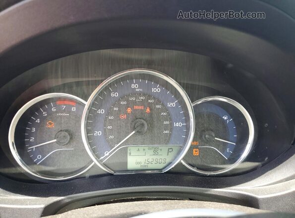 2T1BURHE4GC725456 2016 TOYOTA COROLLA Blue Vista del cuadro de instrumentos