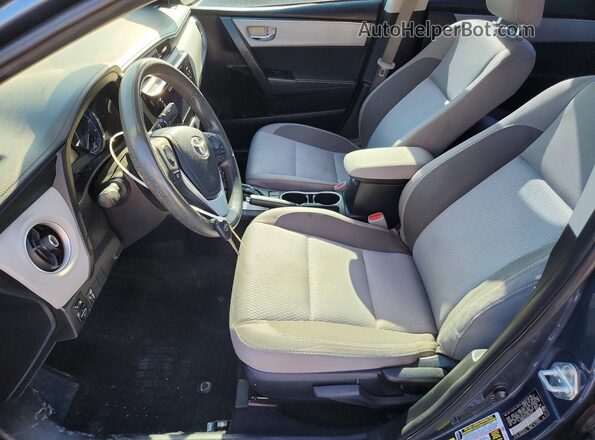 2T1BURHE4HC868537 2017 TOYOTA COROLLA Gray Вид салону спереду