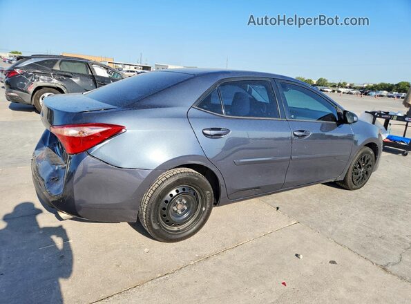 2T1BURHE4HC868537 2017 TOYOTA COROLLA Gray Задня права чверть