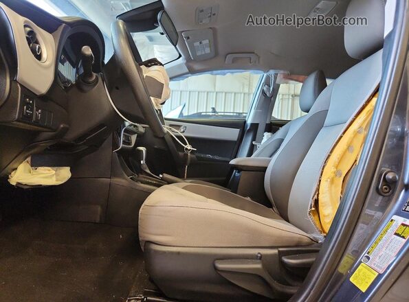 2T1BURHE4HC920412 2017 TOYOTA COROLLA Gray Widok wnętrza z przodu
