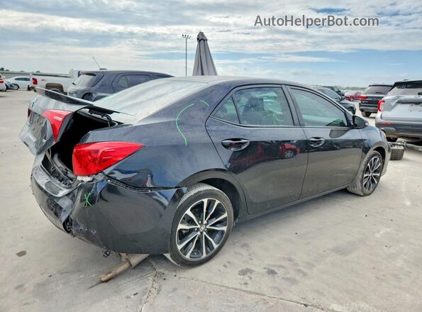 2T1BURHE4JC018252 2018 TOYOTA COROLLA Black Rear right