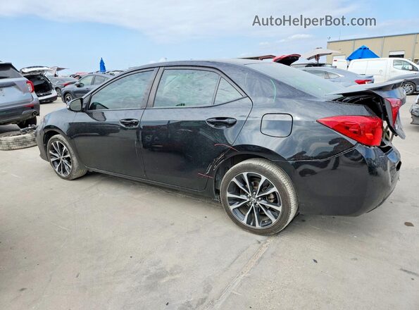 2T1BURHE4JC018252 2018 TOYOTA COROLLA Black Rear left