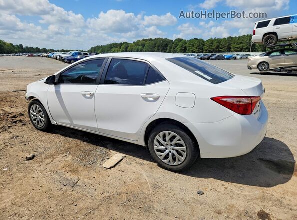2T1BURHE4JC059755 2018 TOYOTA COROLLA Белый Задняя левая четверть