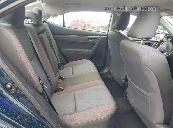 2T1BURHE4JC976002 2018 TOYOTA COROLLA Синий Вид задних сидений