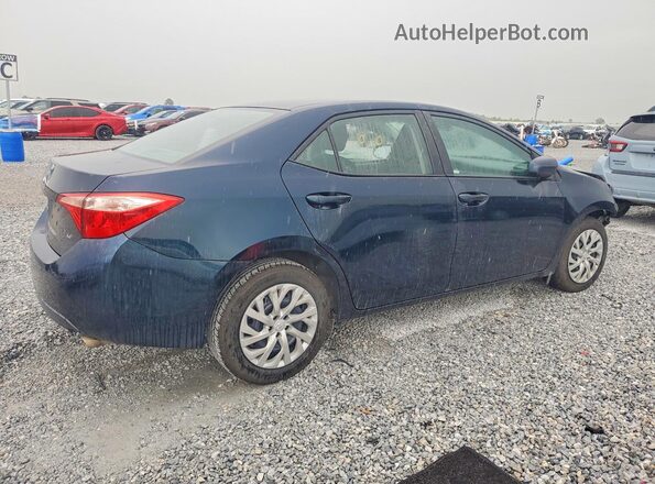 2T1BURHE4JC976002 2018 TOYOTA COROLLA Синий Задняя правая четверть