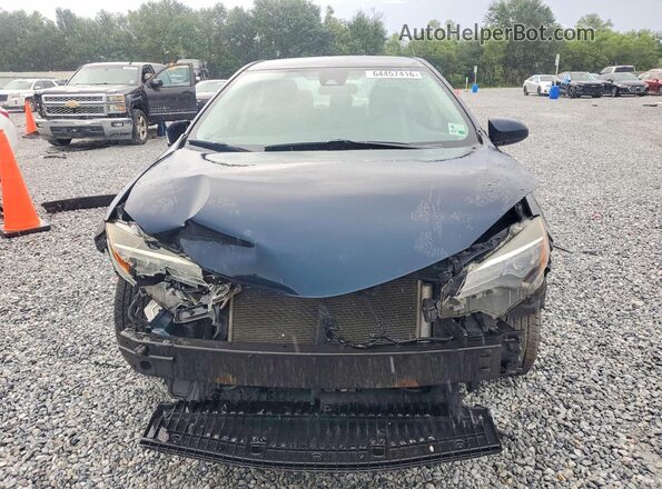 2T1BURHE4JC976002 2018 TOYOTA COROLLA Синий Вид спереди