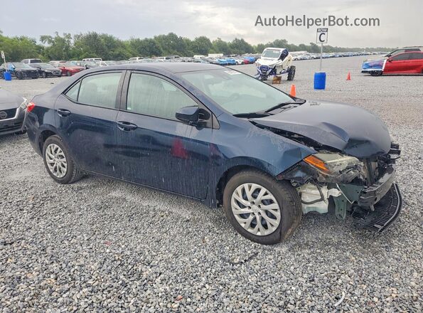 2T1BURHE4JC976002 2018 TOYOTA COROLLA Синий Передняя правая четверть