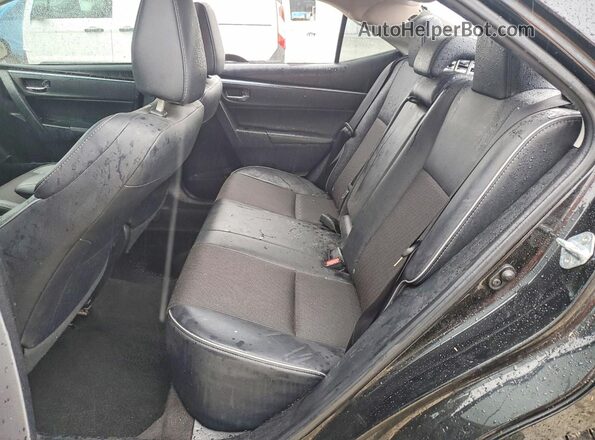 2T1BURHE5GC577303 2016 TOYOTA COROLLA Черный Вид задних сидений