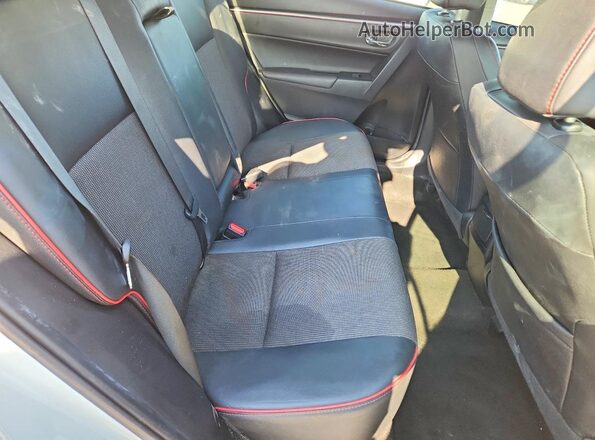 2T1BURHE5GC579195 2016 TOYOTA COROLLA White Rear seats view
