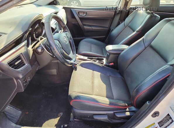 2T1BURHE5GC579195 2016 TOYOTA COROLLA White Front interior view