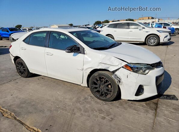 2T1BURHE5GC579195 2016 TOYOTA COROLLA White Front right
