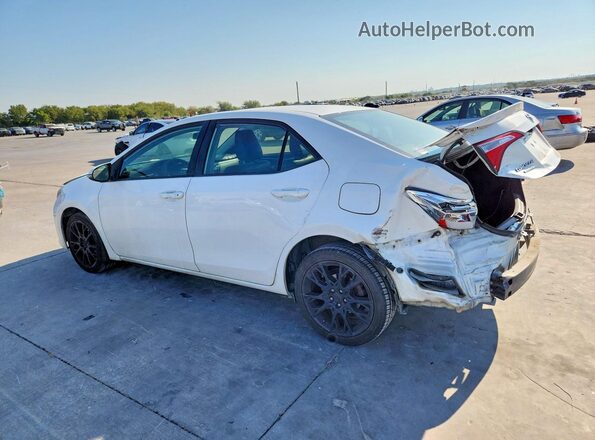 2T1BURHE5GC579195 2016 TOYOTA COROLLA White Rear left