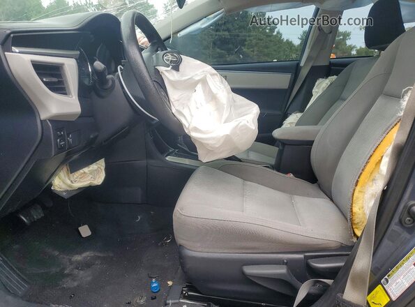 2T1BURHE5GC656874 2016 TOYOTA COROLLA Синий Вид панели приборов