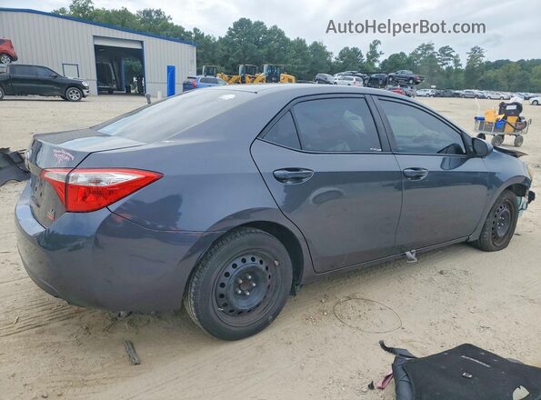 2T1BURHE5GC656874 2016 TOYOTA COROLLA Синий Задняя правая четверть