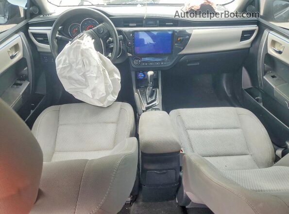 2T1BURHE5GC656874 2016 TOYOTA COROLLA Синий Вид щитка приборов