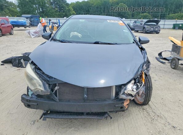 2T1BURHE5GC656874 2016 TOYOTA COROLLA Синий Вид сзади