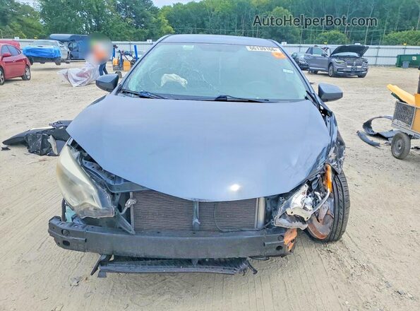 2T1BURHE5GC656874 2016 TOYOTA COROLLA Синий Вид спереди