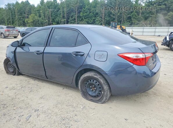 2T1BURHE5GC656874 2016 TOYOTA COROLLA Синий Задняя левая четверть
