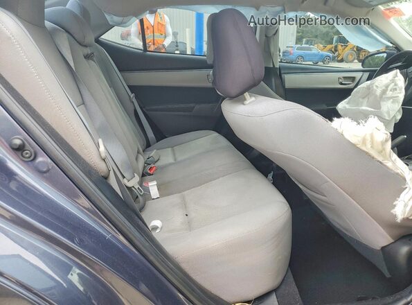 2T1BURHE5GC656874 2016 TOYOTA COROLLA Синий Вид задней части салона