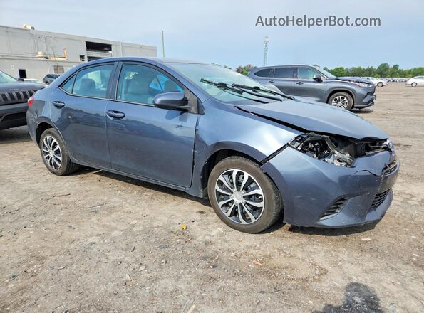 2T1BURHE5GC705779 2016 TOYOTA COROLLA Blue Передня права чверть