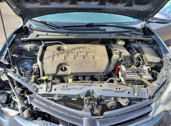 2T1BURHE5GC705779 2016 TOYOTA COROLLA Blue Вид задньої частини салону