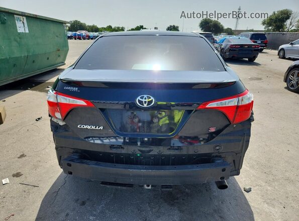 2T1BURHE5GC708603 2016 TOYOTA COROLLA Black Vista trasera