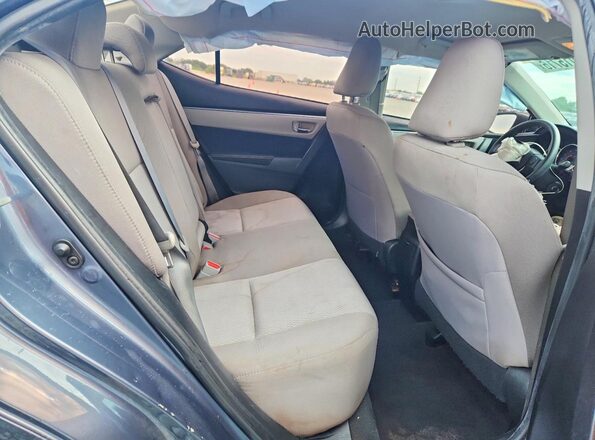 2T1BURHE5GC718905 2016 TOYOTA COROLLA Charcoal Vista de los asientos traseros