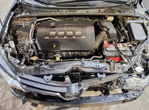 2T1BURHE5GC739382 2016 TOYOTA COROLLA Gray Вид задньої частини салону