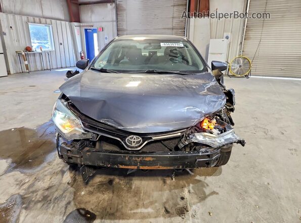 2T1BURHE5GC739382 2016 TOYOTA COROLLA Gray Вид спереду