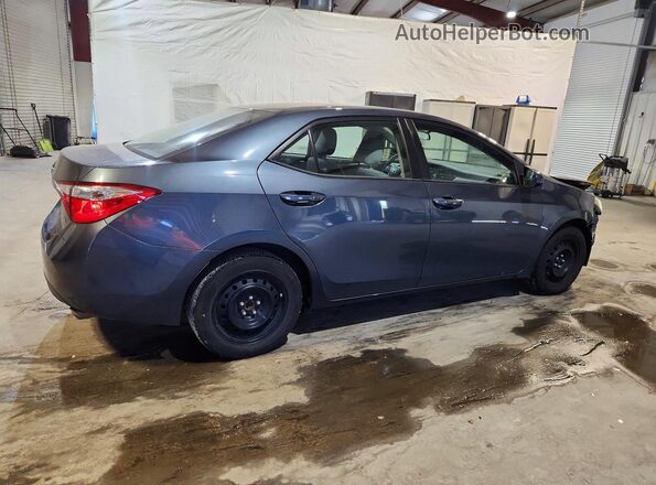 2T1BURHE5GC739382 2016 TOYOTA COROLLA Gray Задня права чверть