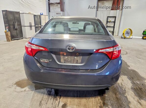 2T1BURHE5GC739382 2016 TOYOTA COROLLA Gray Вид ззаду