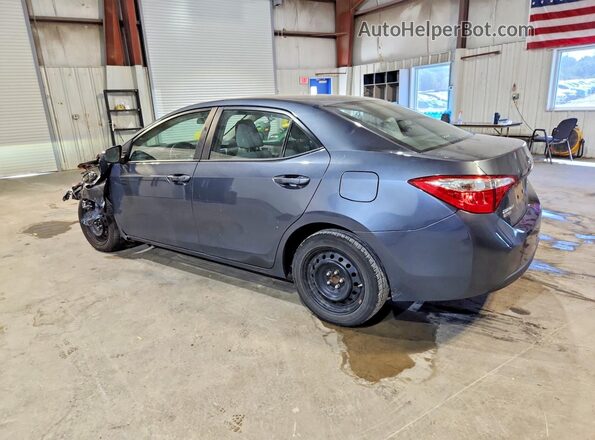 2T1BURHE5GC739382 2016 TOYOTA COROLLA Gray Задня ліва чверть