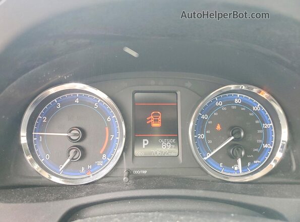 2T1BURHE5HC754062 2017 TOYOTA COROLLA Синий Вид щитка приборов