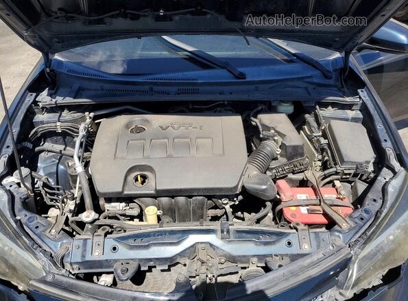 2T1BURHE5HC865548 2017 TOYOTA COROLLA Charcoal Вид задньої частини салону