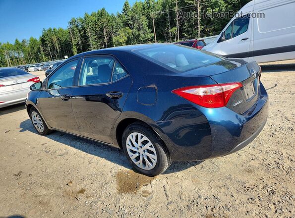2T1BURHE5JC048473 2018 TOYOTA COROLLA Blue Задня ліва чверть