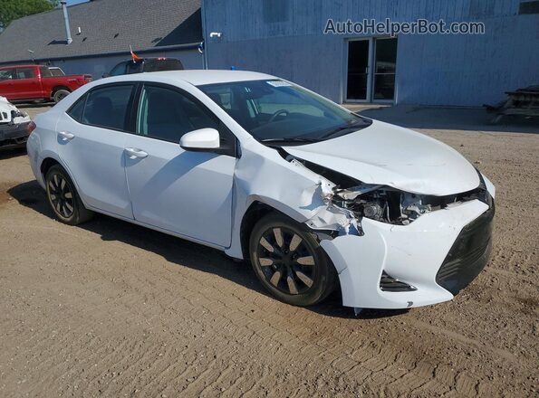 2T1BURHE5JC101222 2018 TOYOTA COROLLA White Front right