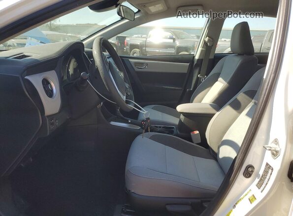 2T1BURHE5JC101222 2018 TOYOTA COROLLA White Front interior view