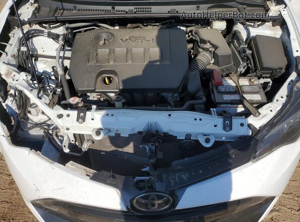 2T1BURHE5JC101222 2018 TOYOTA COROLLA White Rear interior view