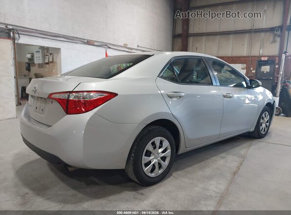 2T1BURHE6GC523654 2016 TOYOTA COROLLA Silver Trasero derecho