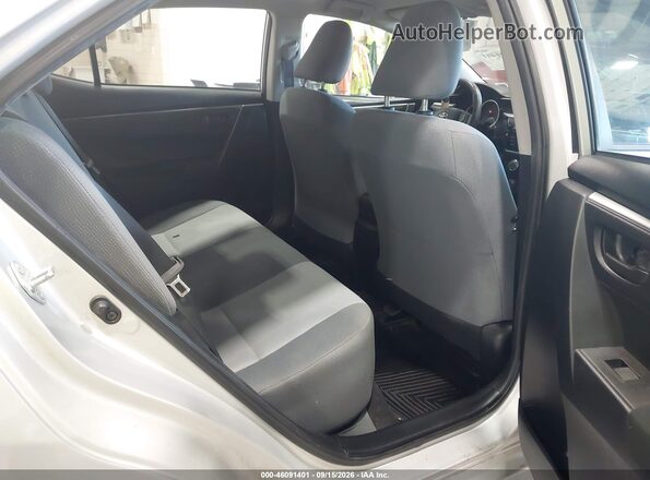 2T1BURHE6GC523654 2016 TOYOTA COROLLA Silver Vista de la etiqueta del VIN