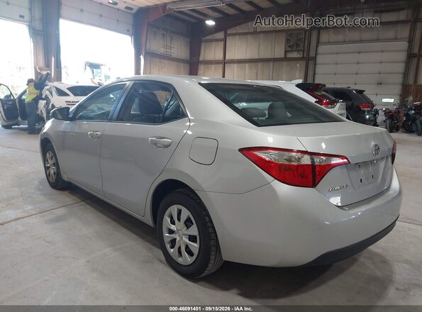 2T1BURHE6GC523654 2016 TOYOTA COROLLA Silver Trasero izquierdo