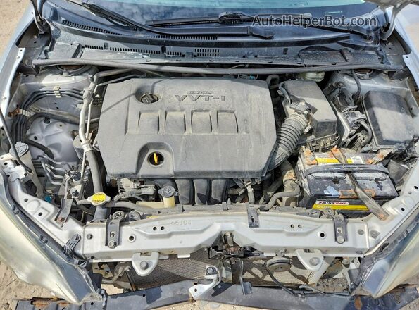 2T1BURHE6GC574457 2016 TOYOTA COROLLA Silver Rear interior view